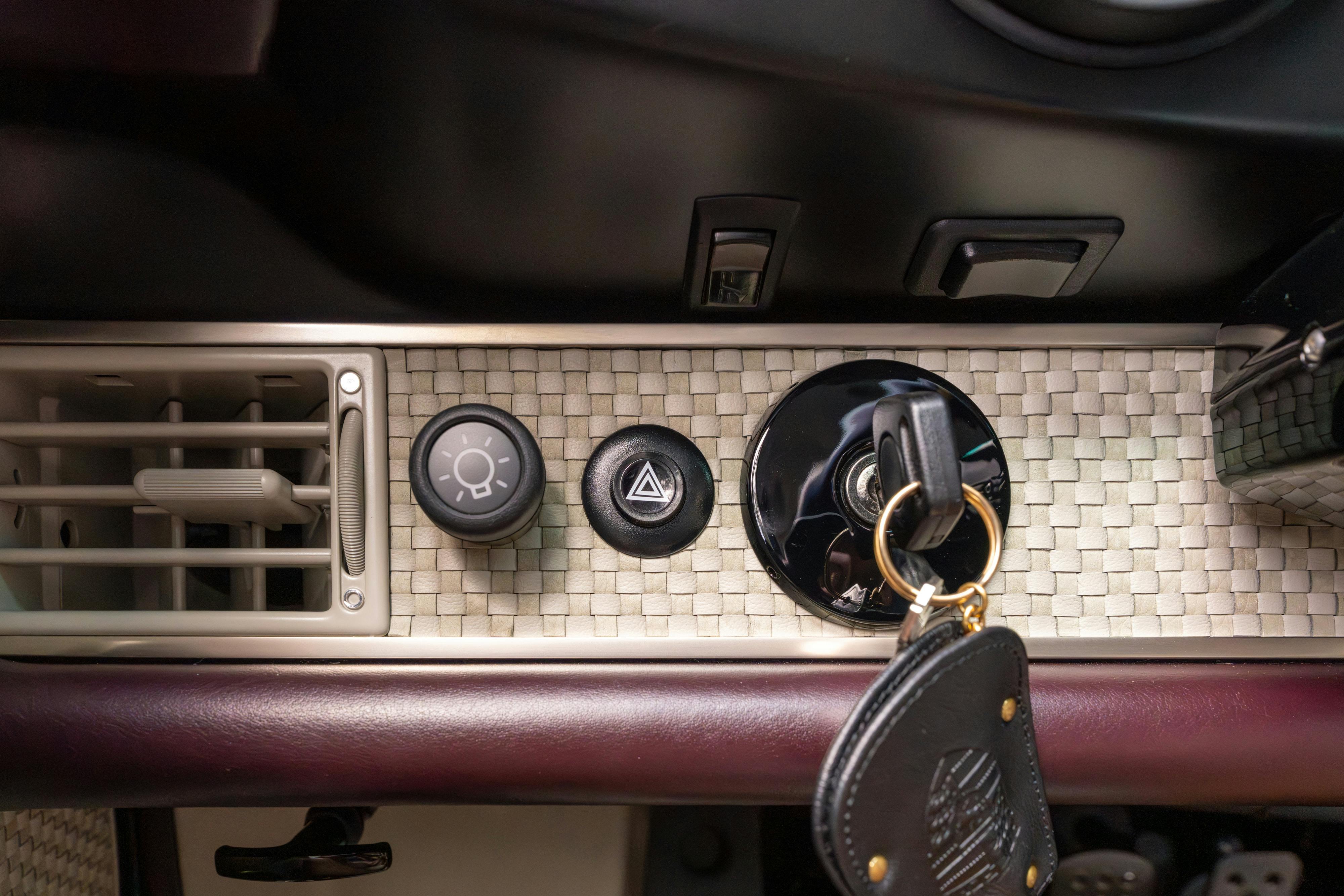 1990 Singer Porsche 911 Carrera 2 "Austin" commission in Aubergine Metallic shot in Austin, TX for a Bring a Trailer auction.