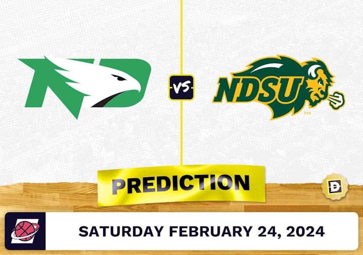 North Dakota vs. North Dakota State Prediction, Odds, College Basketball Picks [2/24/2024]