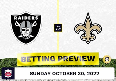 Raiders vs. Saints Week 8 Prediction and Odds - Oct 30, 2022