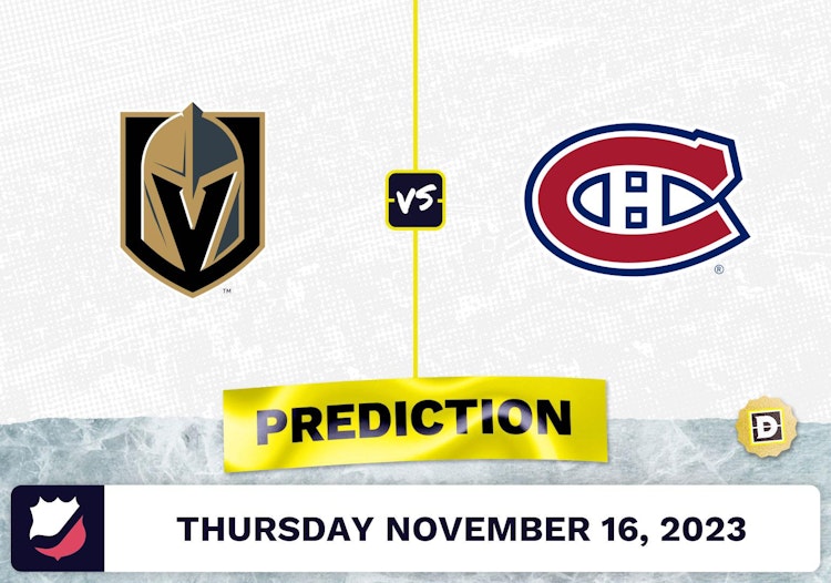 Golden Knights vs. Canadiens Prediction and Odds - November 16, 2023