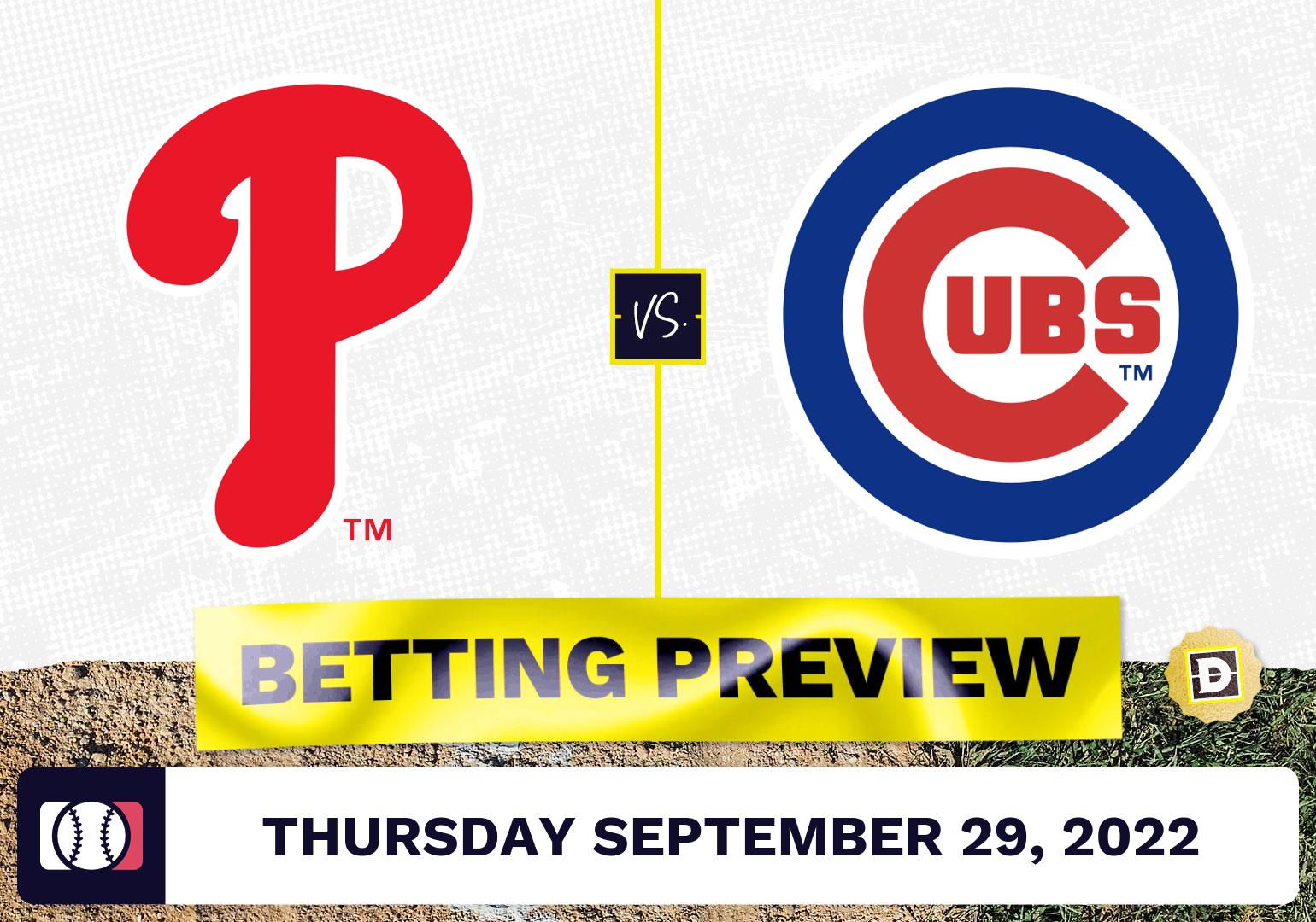 Phillies vs. Cubs Prediction and Odds - Sep 29, 2022