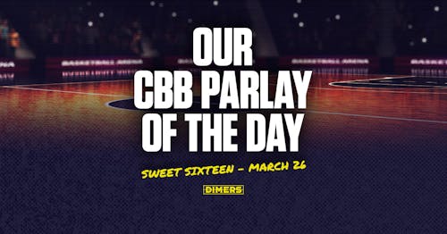 CBB Parlay Picks for Sweet Sixteen March Madness games on Thursday, March 26