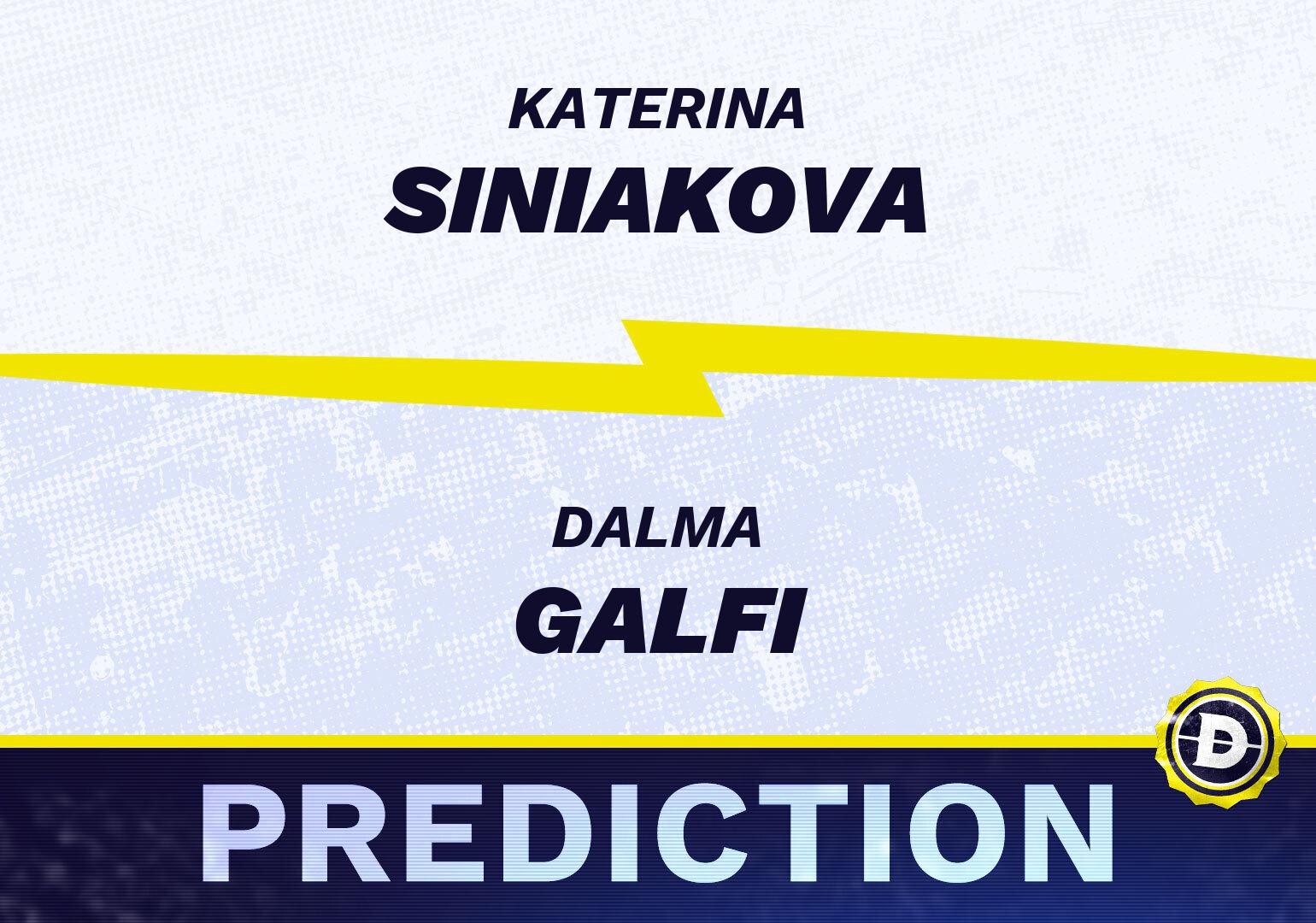 Katerina Siniakova vs. Dalma Galfi Prediction, Odds, Picks for French Open 2024