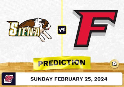 Siena vs. Fairfield Prediction, Odds, College Basketball Picks [2/25/2024]