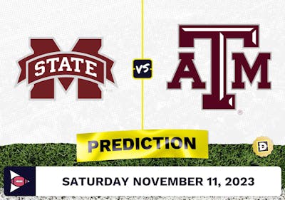 Mississippi State vs. Texas A&M CFB Prediction and Odds - November 11, 2023