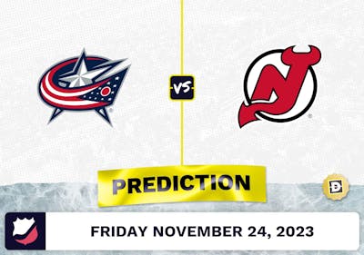 Blue Jackets vs. Devils Prediction and Odds - November 24, 2023