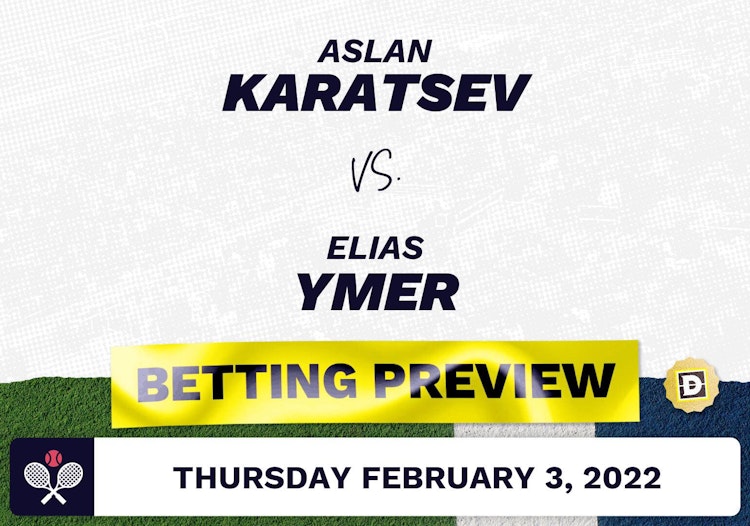 Aslan Karatsev vs. Elias Ymer Predictions - Feb 3, 2022