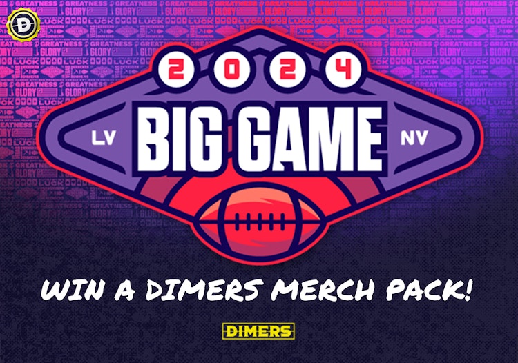 Super Bowl Contest - Win a Dimers Merch Pack