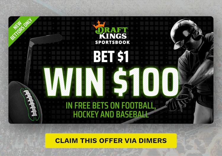 New DraftKings Promo This Weekend: Get $100 in Free Bets
