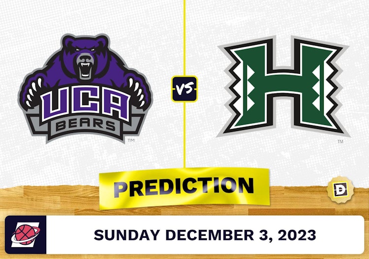 Central Arkansas vs. Hawaii Basketball Prediction - December 3, 2023