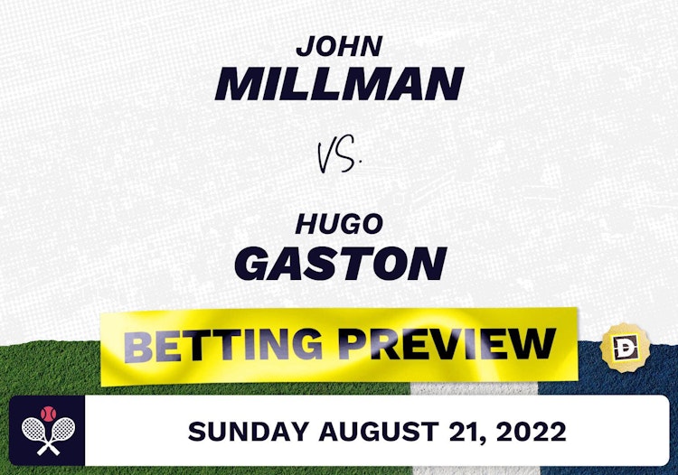 John Millman vs. Hugo Gaston Predictions - Aug 21, 2022