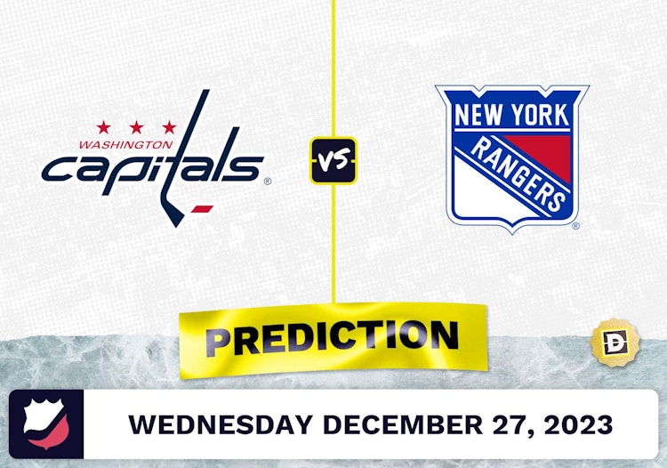 Washington Capitals vs. NY Rangers Prediction, Odds, NHL Picks  [12/27/2023]
