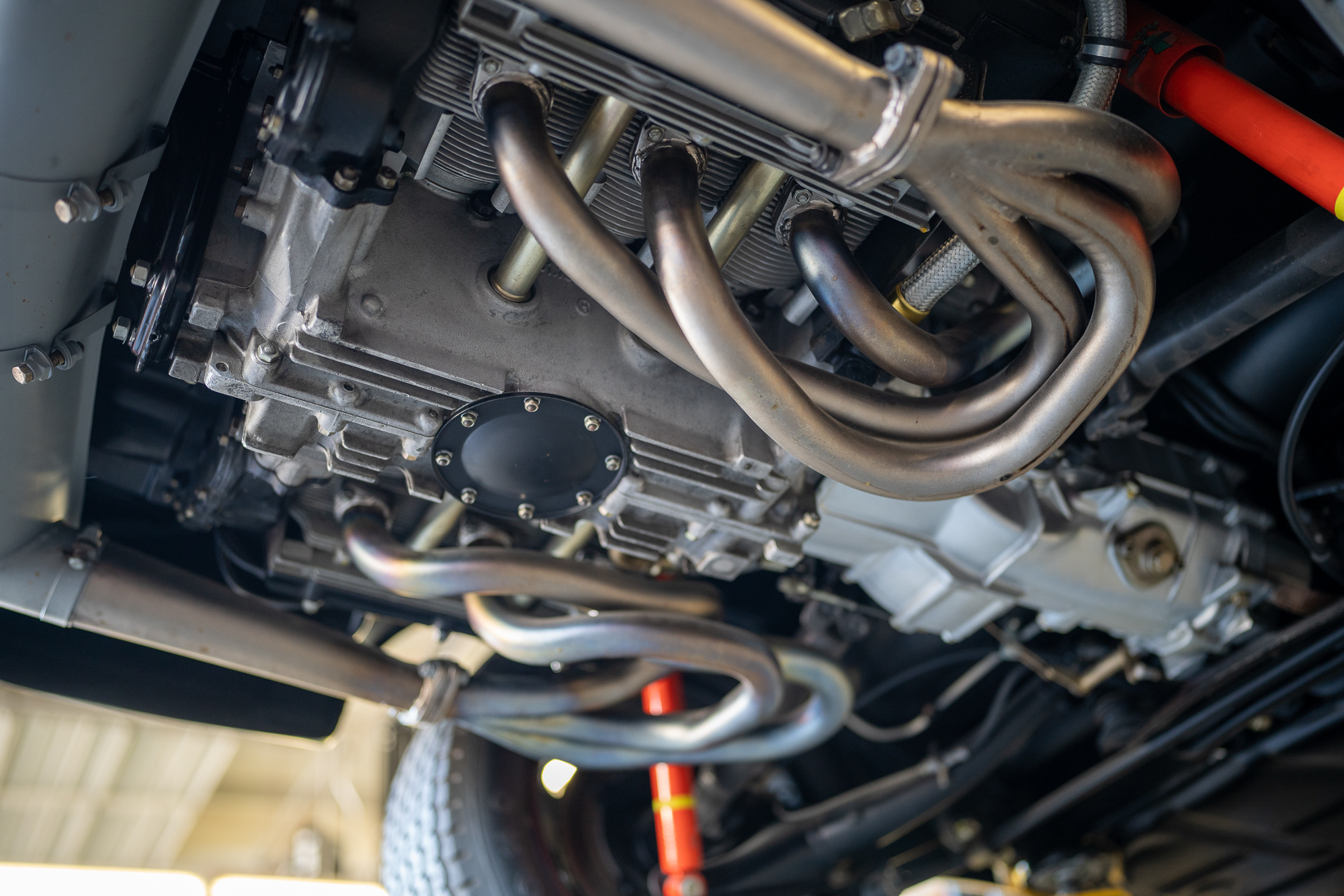 Spotless 911R engine