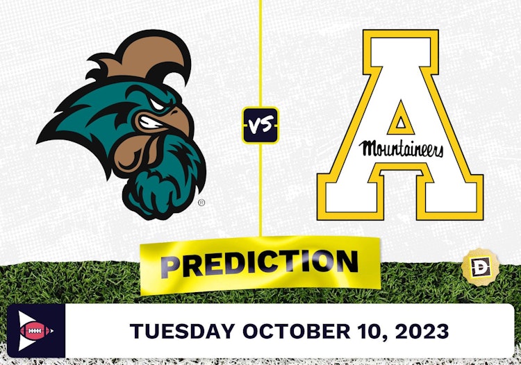 Coastal Carolina vs. Appalachian State CFB Prediction and Odds - October 10, 2023