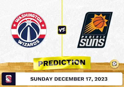 Washington Wizards vs. Phoenix Suns Prediction, Odds, Picks for NBA Sunday [12/17/2023]