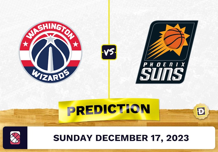 Washington Wizards vs. Phoenix Suns Prediction, Odds, Picks for NBA Sunday [12/17/2023]