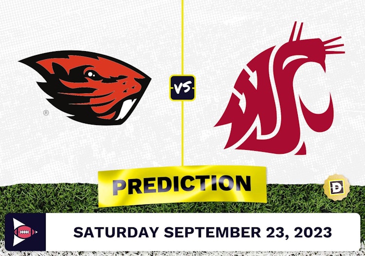 Oregon State vs. Washington State CFB Prediction and Odds - September 23, 2023