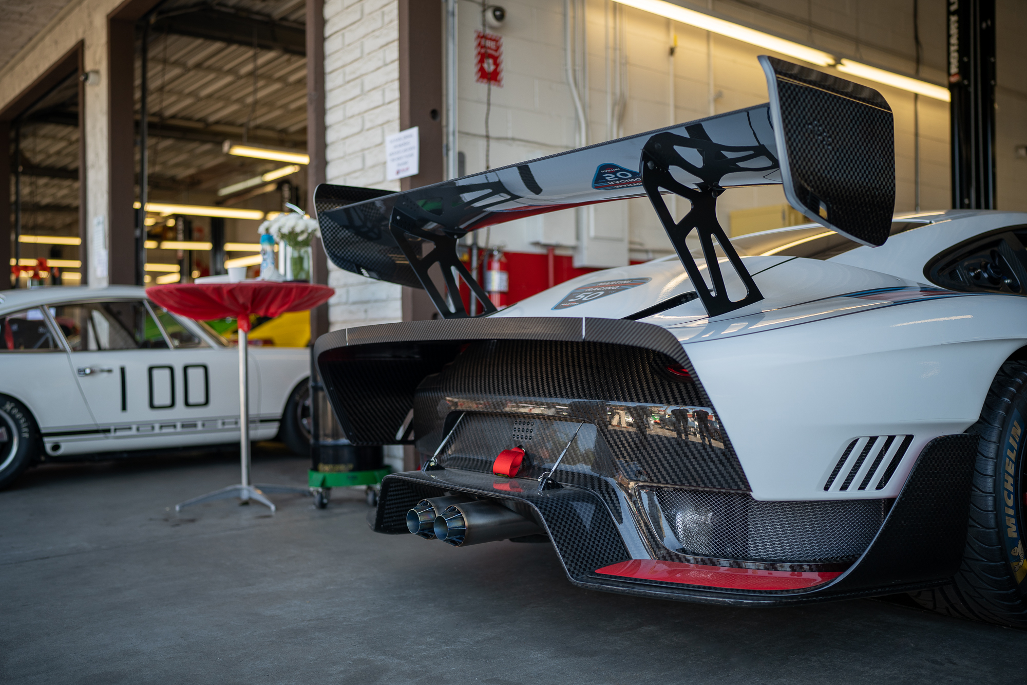 The wild backend of a 2019 Porsche 935