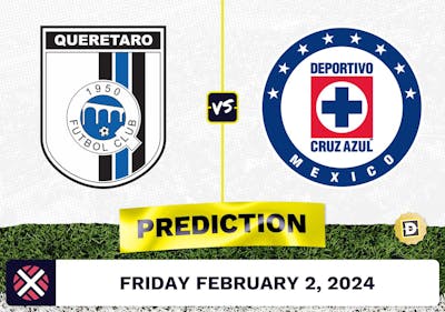 Queretaro vs. Cruz Azul Prediction, Odds, Liga MX Picks [2/2/2024]