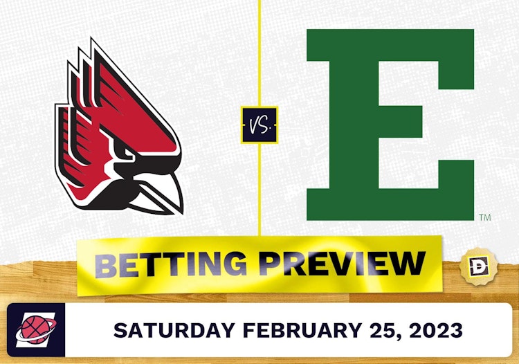 Ball State vs. Eastern Michigan CBB Prediction and Odds - Feb 25, 2023