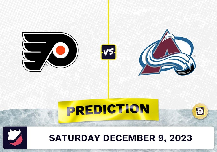 Philadelphia Flyers vs. Colorado Avalanche Prediction and Odds - December 9, 2023