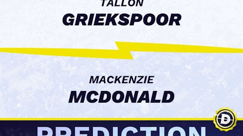 Tallon Griekspoor vs. Mackenzie McDonald Prediction, Odds, Picks for ATP Libema Open 2024