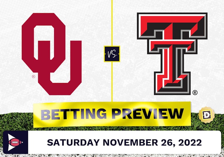 Oklahoma vs. Texas Tech CFB Prediction and Odds - Nov 26, 2022