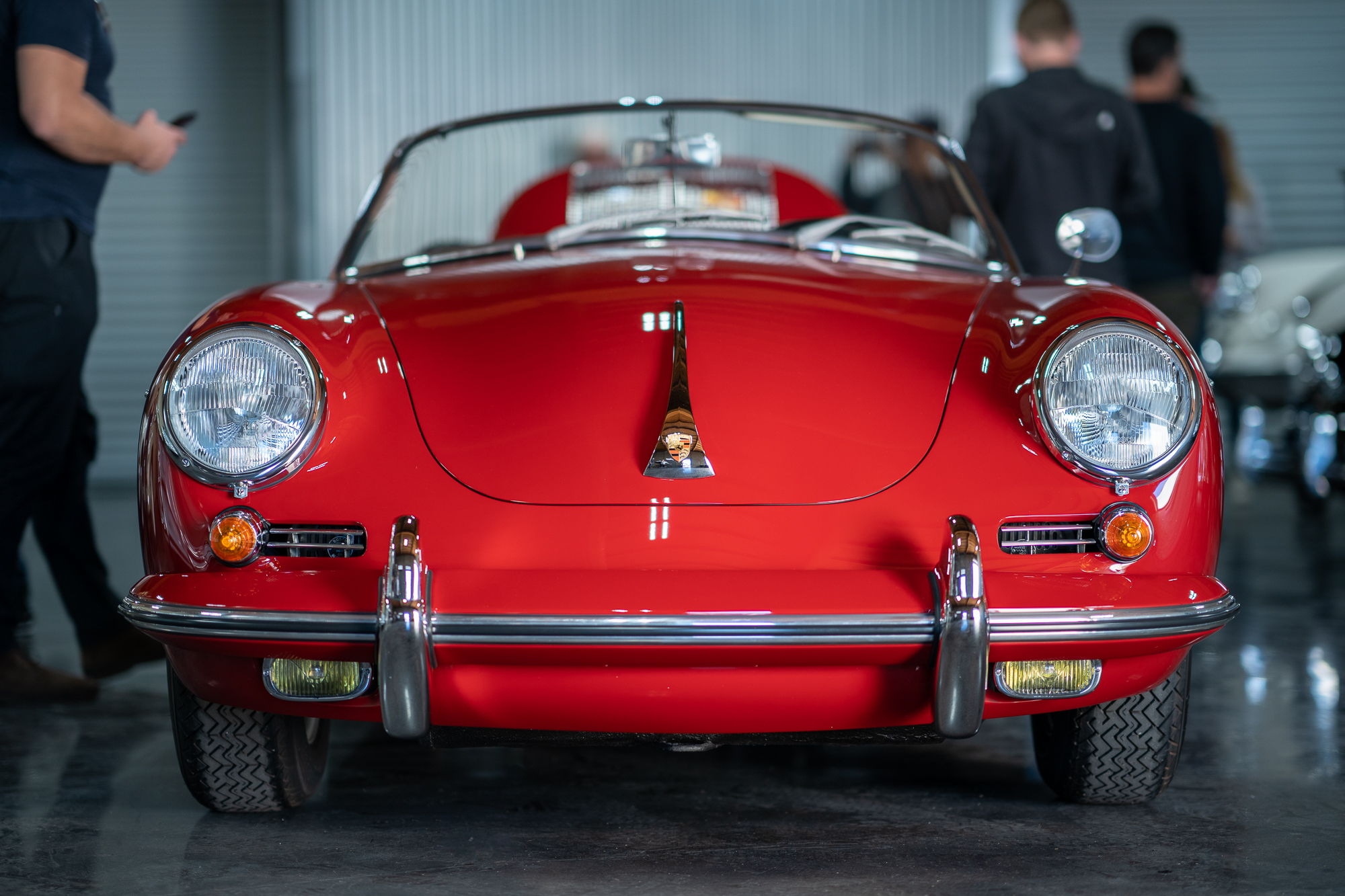 Red 356 at Wilhoit Auto Restoration