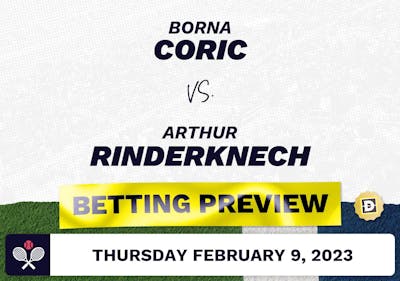 Borna Coric vs. Arthur Rinderknech Predictions - Feb 9, 2023
