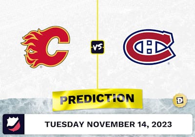 Flames vs. Canadiens Prediction and Odds - November 14, 2023