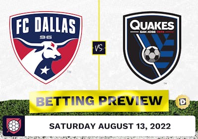 FC Dallas vs. San Jose Earthquakes Prediction - Aug 13, 2022