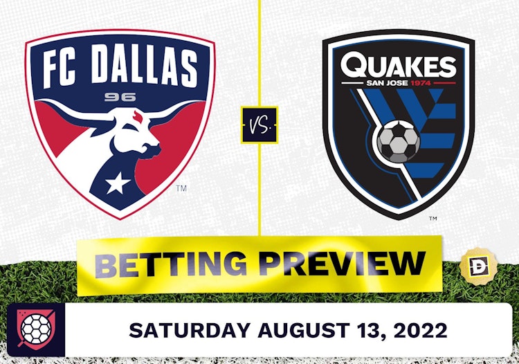 FC Dallas vs. San Jose Earthquakes Prediction - Aug 13, 2022