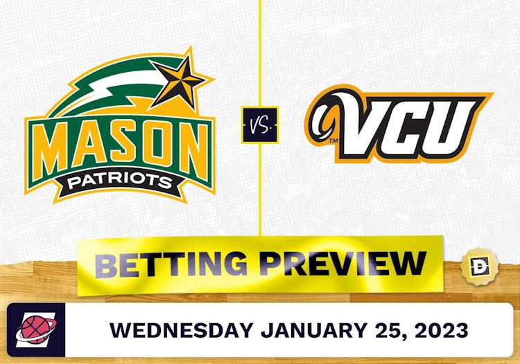 George Mason vs. Virginia Commonwealth CBB Prediction and Odds - Jan 25, 2023