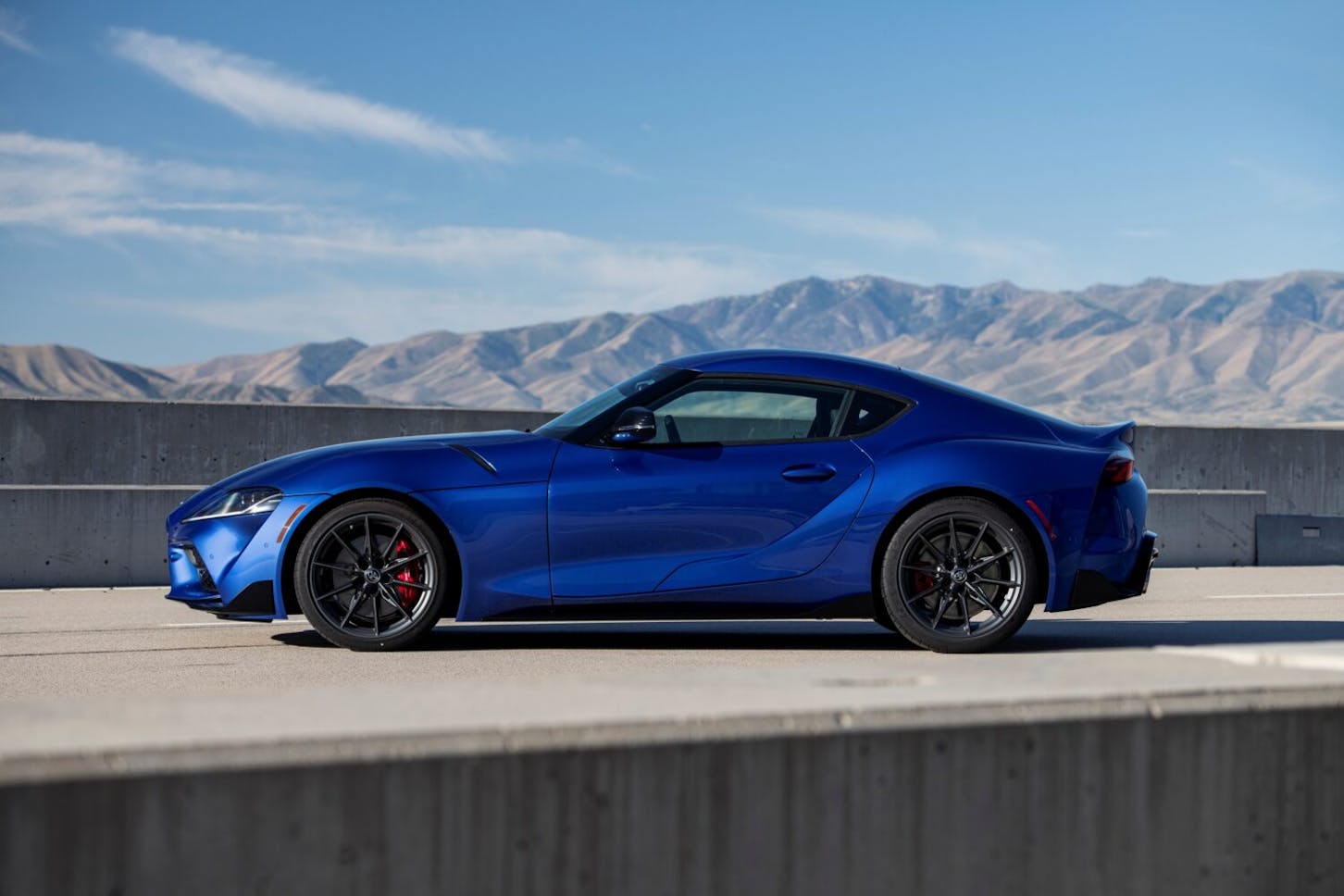 Ein Toyota GR Supra.