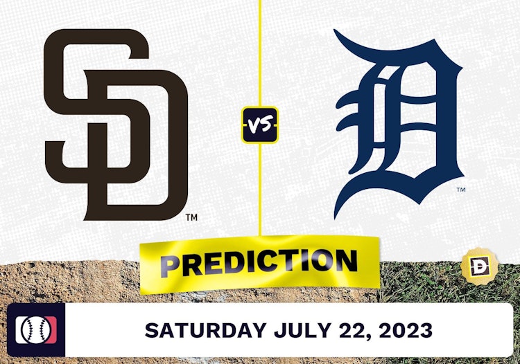 Padres vs. Tigers Prediction for MLB Saturday [7/22/2023]