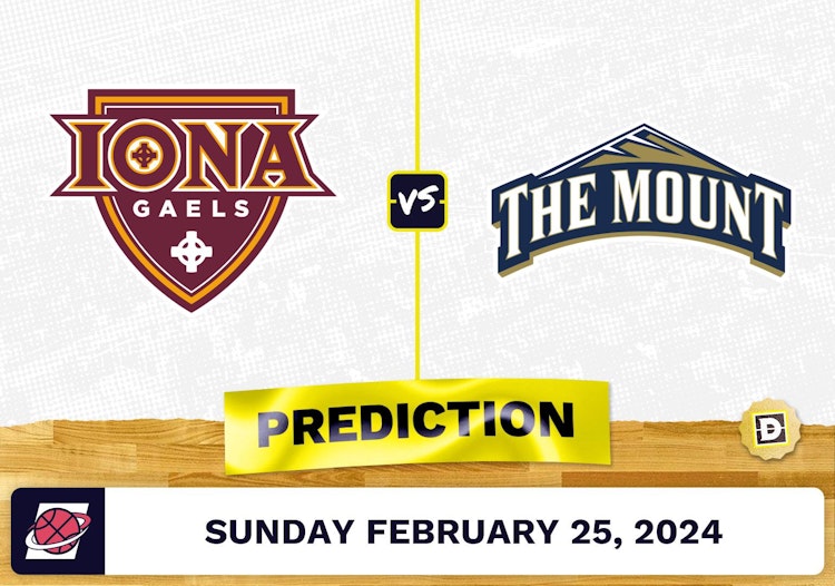 Iona vs. Mount St. Mary's Prediction, Odds, College Basketball Picks [2/25/2024]