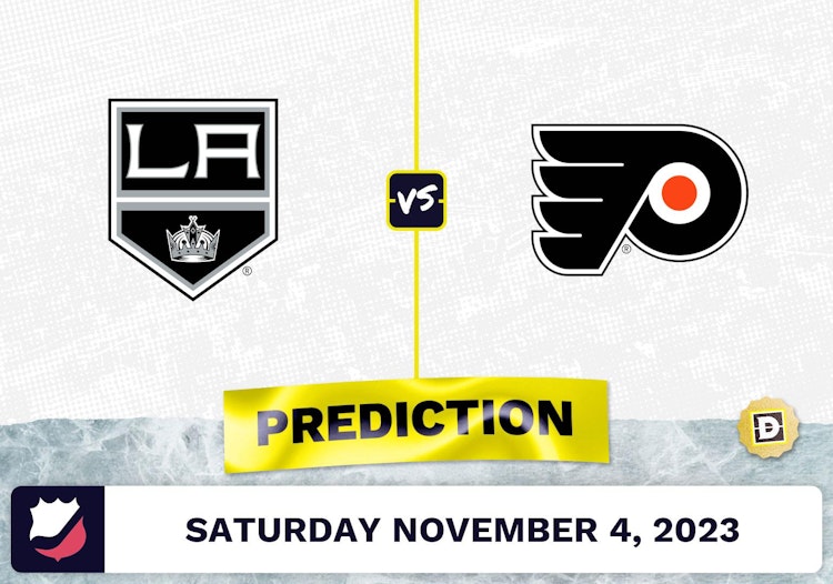 Kings vs. Flyers Prediction and Odds - November 4, 2023