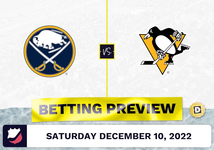 Sabres vs. Penguins Prediction and Odds - Dec 10, 2022