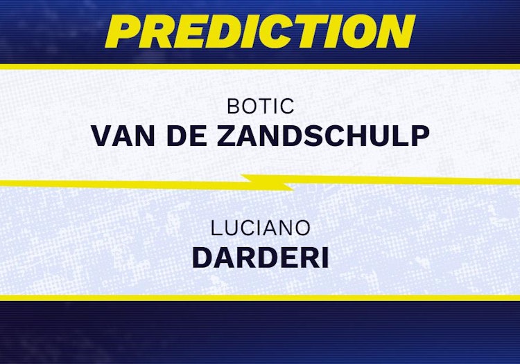 Botic Van de Zandschulp vs Luciano Darderi Tennis Prediction.