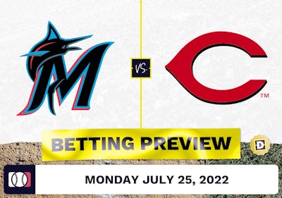 Marlins vs. Reds Prediction and Odds - Jul 25, 2022