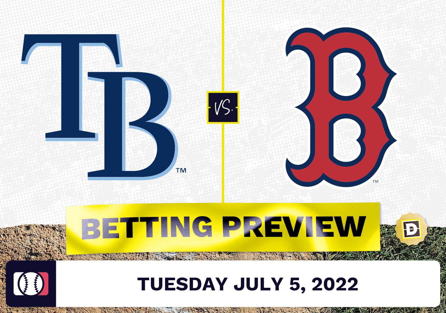 Rays vs. Red Sox Prediction and Odds - Jul 5, 2022