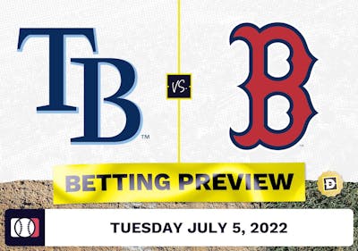 Rays vs. Red Sox Prediction and Odds - Jul 5, 2022