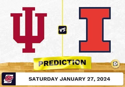 Indiana vs. Illinois Prediction, Odds, College Basketball Picks [1/27/2024]