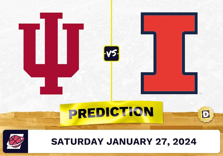 Indiana vs. Illinois Prediction, Odds, College Basketball Picks [1/27/2024]