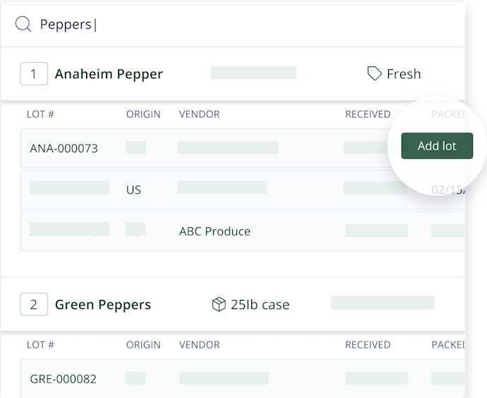 Screenshot of order tracking inside of Silo