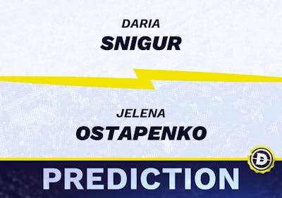 Daria Snigur vs. Jelena Ostapenko Prediction, Odds, Picks for Wimbledon 2024