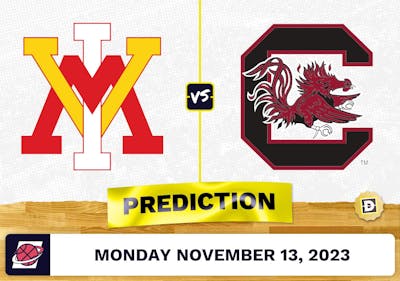 Virginia Military vs. South Carolina Basketball Prediction - November 13, 2023