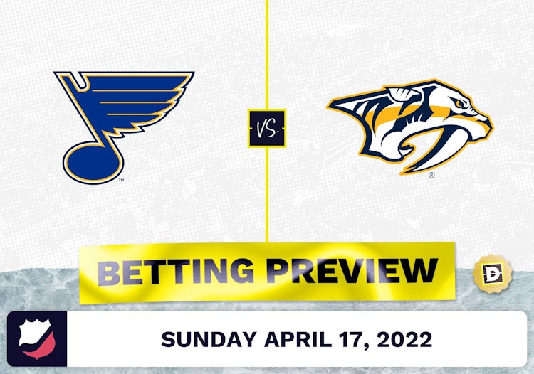 Blues vs. Predators Prediction and Odds - Apr 17, 2022