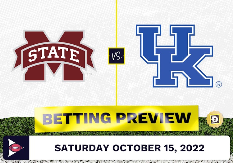 Mississippi State vs. Kentucky CFB Prediction and Odds - Oct 15, 2022