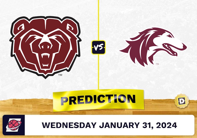 Missouri State vs. Southern Illinois Prediction, Odds, College Basketball Picks [1/31/2024]